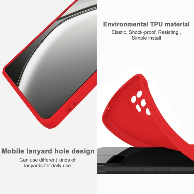 For iPhone 16 Pro Max imak UC-4 Series Straight Edge TPU Phone Case(Black) by imak