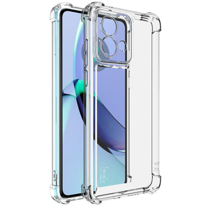 For Motorola Moto G84 5G IMAK UX-4 Series Four-corner Shockproof Phone Case(Transparent) by imak