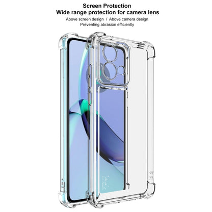 For Motorola Moto G84 5G IMAK UX-4 Series Four-corner Shockproof Phone Case(Transparent) by imak
