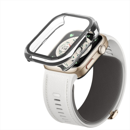 For Huawei Watch D2 Tempered Glass Film Integrated PC Watch Protective Case(Black) by bashfashion