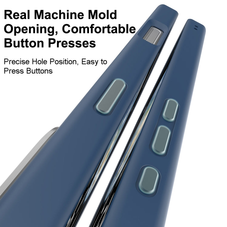 For iPhone 16 Pro Mutural Skin Feel Series Frosted MagSafe Magnetic Phone Case(Grey) by Mutural