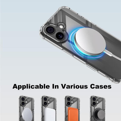 For iPhone 17 IMAK Space Shield PC + TPU Airbag Shockproof MagSafe Phone Case(Transparent) by imak