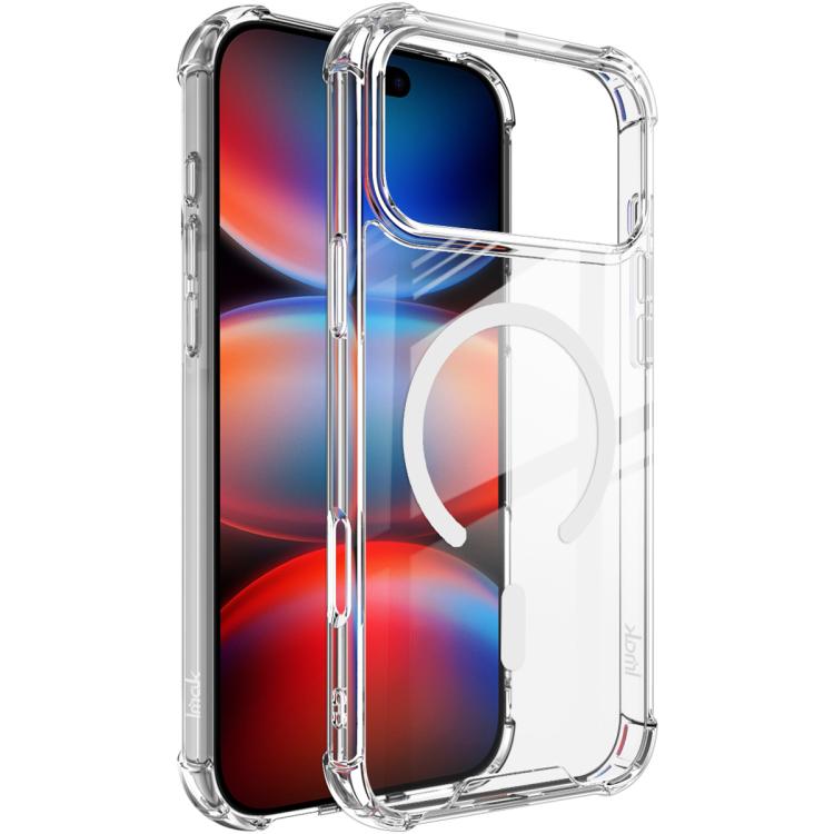 For iPhone 17 Pro Max IMAK Space Shield PC + TPU Airbag Shockproof MagSafe Phone Case(Transparent) by imak