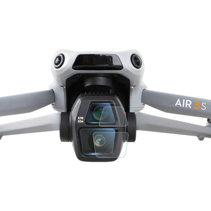 For DJI Air 3S Sunnylife Tempered Glass Film Lens Protector, Quantity:2 Sets(Transparent) by Sunnylife