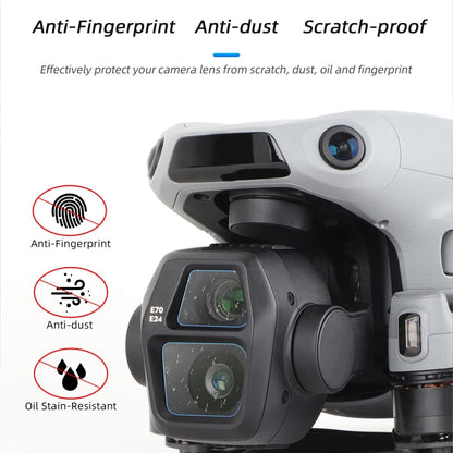 For DJI Air 3S Sunnylife Tempered Glass Film Lens Protector, Quantity:2 Sets(Transparent) by Sunnylife