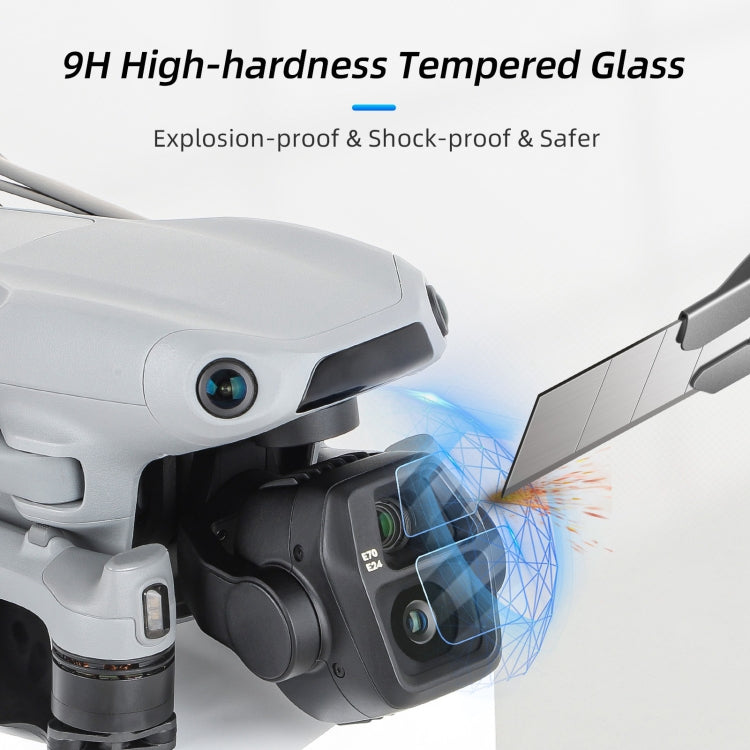 For DJI Air 3S Sunnylife Tempered Glass Film Lens Protector, Quantity:2 Sets(Transparent) by Sunnylife