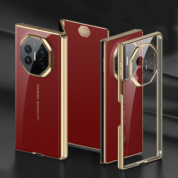 For Huawei Mate XT Ultimate Design GKK Full Coverage TPU Phantom Phone Case(Gold) by GKK