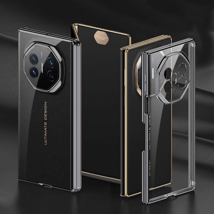 For Huawei Mate XT Ultimate Design GKK Full Coverage TPU Phantom Phone Case(Black) by GKK