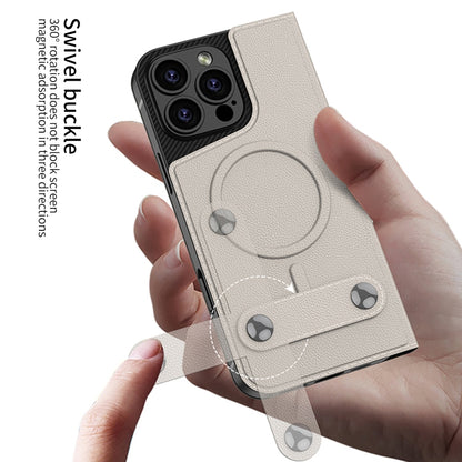 For iPhone 16 Pro Max GKK Detachable Flip Leather MagSafe Phone Case(Brown) by GKK