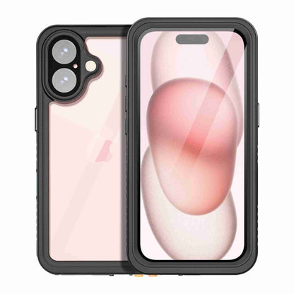 For iPhone 16 RedPepper IP68 Waterproof Triple-proof Phone Case(Black) by RedPepper