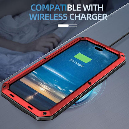 For iPhone Air RedPepper Triple-proof Metal Phone Case(Red) by RedPepper