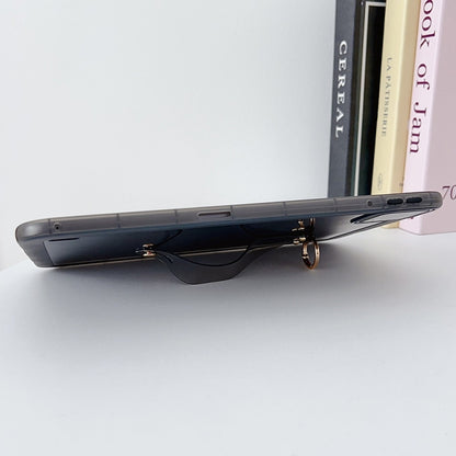 For Xiaomi Redmi Pad SE Wristband Holder PC Hybrid TPU Soft Tablet Case(Pink) by bashfashion