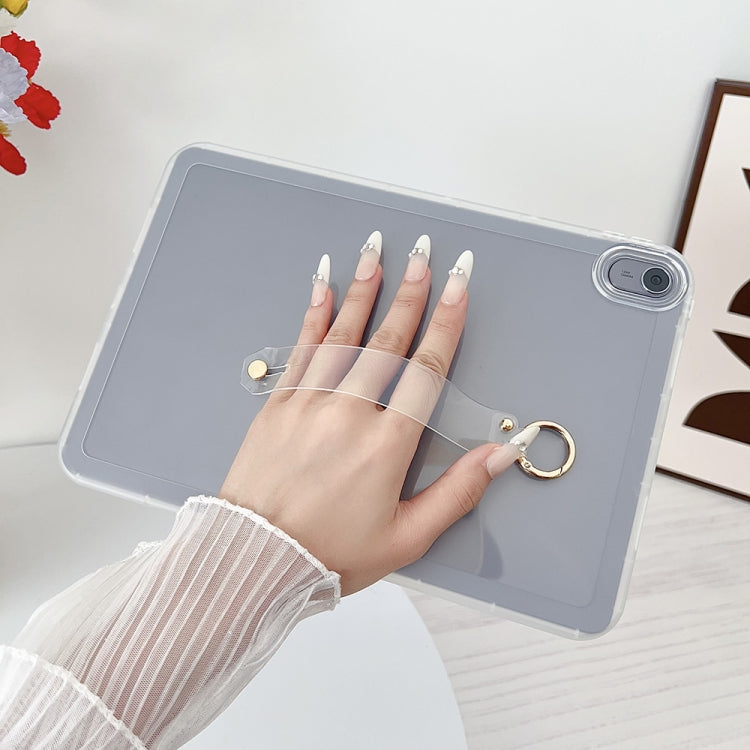 For Honor Pad X8 10.1 inch Wristband Holder PC Hybrid TPU Soft Tablet Case(Pink) by bashfashion