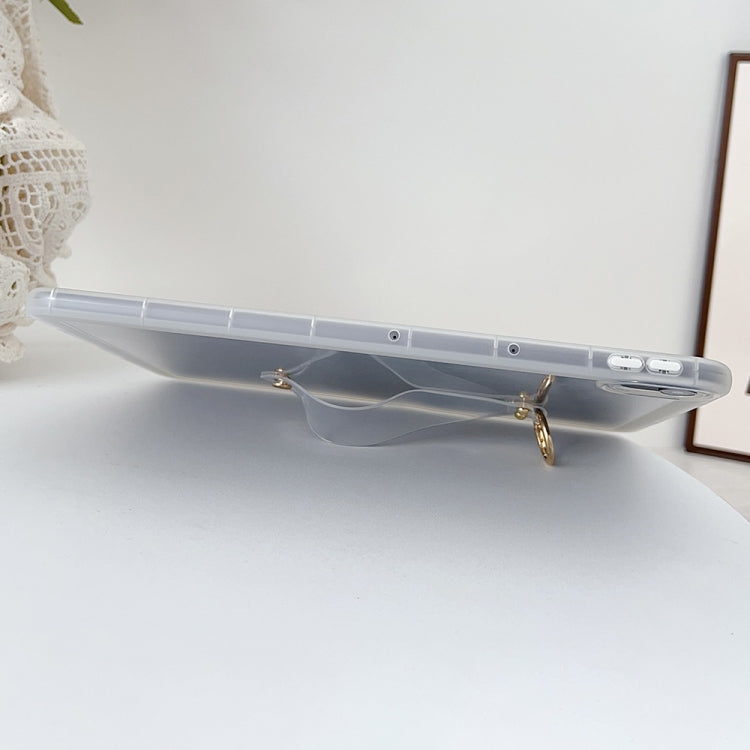 For Honor Pad X8 10.1 inch Wristband Holder PC Hybrid TPU Soft Tablet Case(Pink) by bashfashion