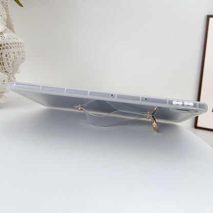 For Honor Pad X8 10.1 inch Wristband Holder PC Hybrid TPU Soft Tablet Case(Pink) by bashfashion