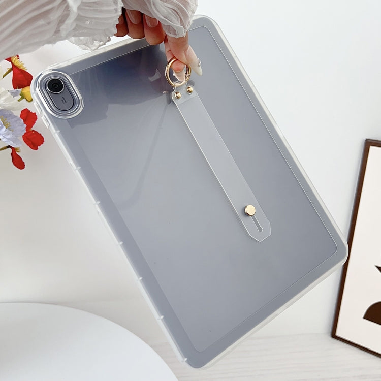 For Honor Pad X8 10.1 inch Wristband Holder PC Hybrid TPU Soft Tablet Case(Pink) by bashfashion