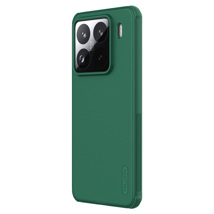 For Xiaomi 15 Pro NILLKIN Frosted Shield Pro PC + TPU Phone Case(Green) by NILLKIN
