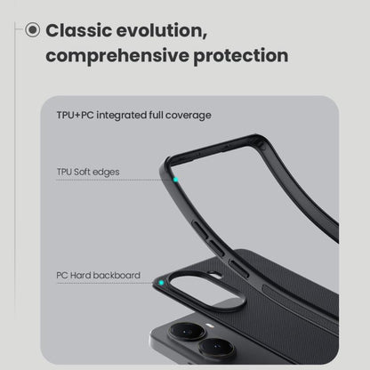 For Xiaomi Poco X7 Pro NILLKIN Frosted Shield Pro PC + TPU Phone Case(Black) by NILLKIN