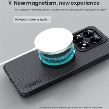 For Xiaomi 14T Pro NILLKIN Frosted Shield Pro Magnetic Phone Case(Black) by NILLKIN