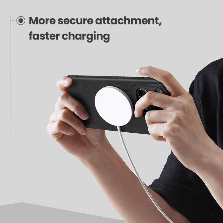 For Xiaomi 14T Pro NILLKIN Frosted Shield Pro Magnetic Phone Case(Black) by NILLKIN