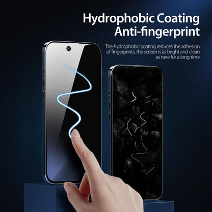 For iPhone Air 5pcs DUX DUCIS 0.33mm 9H High Aluminum Anti-spy HD Tempered Glass Film by DUX DUCIS