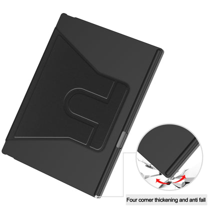 For reMarkable Paper Pro Voltage Holder Rotation Smart Leather Tablet Case(Black) by bashfashion
