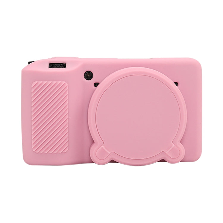 For Ricoh GR III Soft Silicone Protective Case(Pink) by bashfashion