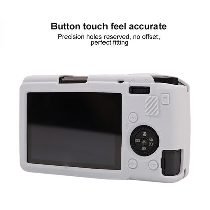 For Ricoh GR III Soft Silicone Protective Case(Grey) by bashfashion