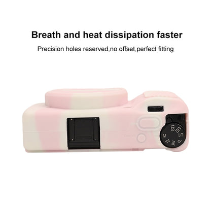 For Ricoh GR III Soft Silicone Protective Case(Mist Pink) by bashfashion