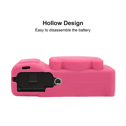For Ricoh GR III Soft Silicone Protective Case(Rose Red) by bashfashion