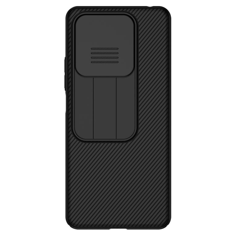 For Redmi Note 14 5G NILLKIN Black Mirror Series Camshield PC Phone Case(Black) by NILLKIN