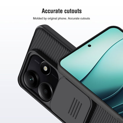 For Redmi Note 14 5G NILLKIN Black Mirror Series Camshield PC Phone Case(Black) by NILLKIN