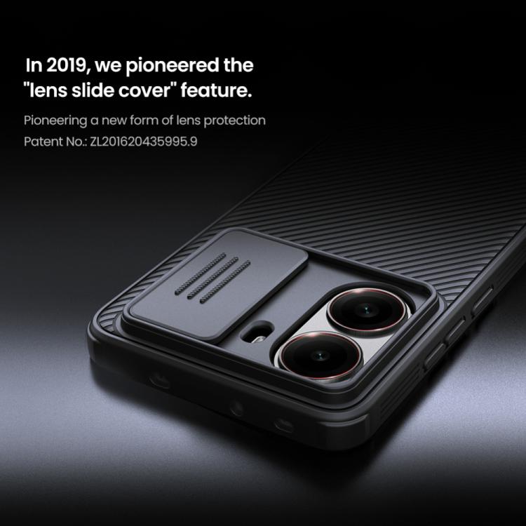 For Redmi Turbo 4 NILLKIN CamShield Pro PC Phone Case(Blue) by NILLKIN