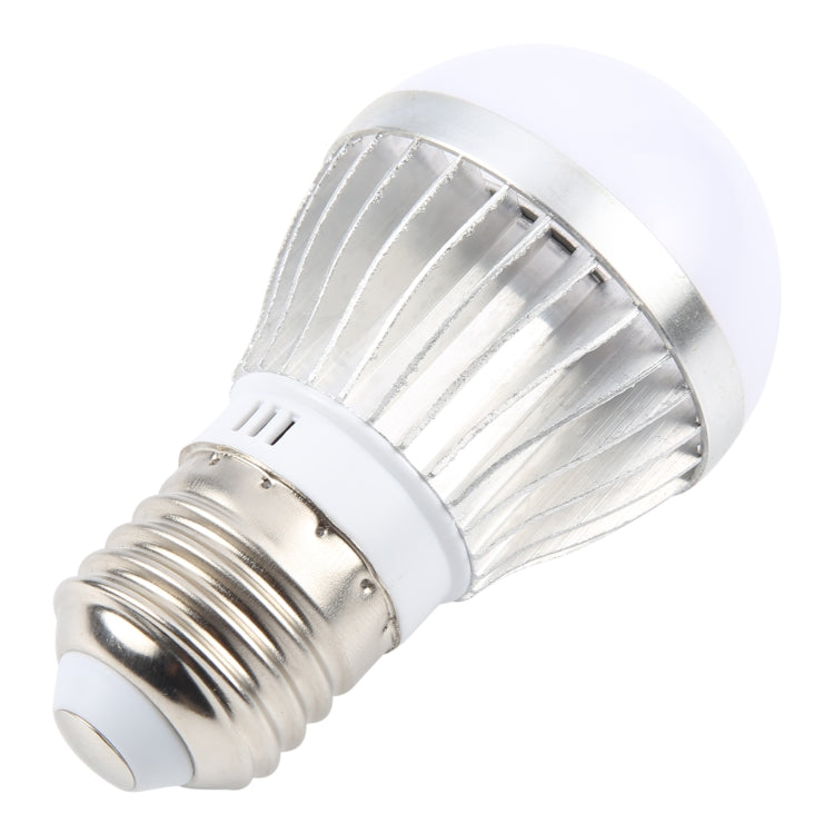 E27 3W 300 Lumens LED Ball Steep Light Bulb, Voltage:DC 12V(Warm White Light) by bashfashion