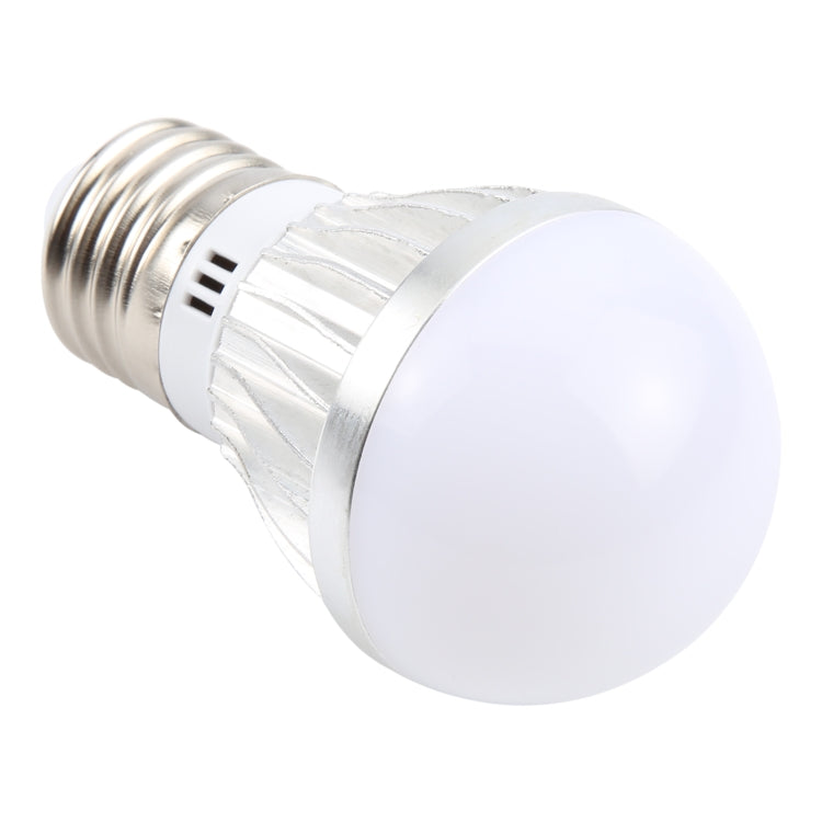 E27 3W 300 Lumens LED Ball Steep Light Bulb, Voltage:DC 12V(Warm White Light) by bashfashion