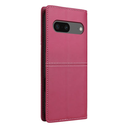 For Google Pixel 7 GQUTROBE G01 RFID Anti-theft Leather Phone Case(Red) by GQUTROBE