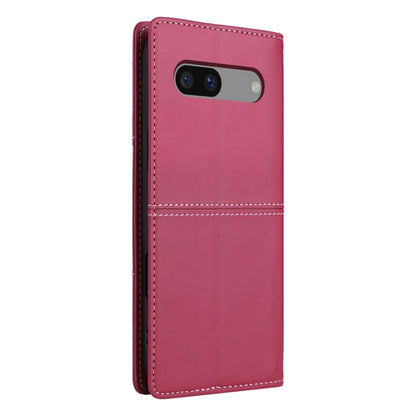 For Google Pixel 7a GQUTROBE G01 RFID Anti-theft Leather Phone Case(Red) by GQUTROBE