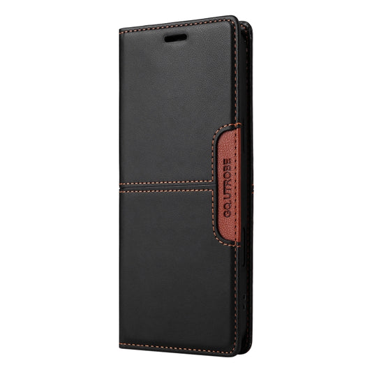 For Google Pixel 8 GQUTROBE G01 RFID Anti-theft Leather Phone Case(Black) by GQUTROBE