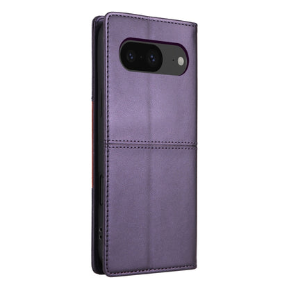 For Google Pixel 8 GQUTROBE G01 RFID Anti-theft Leather Phone Case(Purple) by GQUTROBE