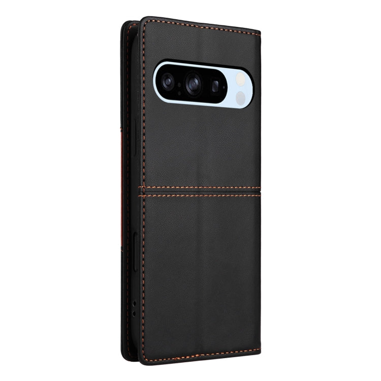 For Google Pixel 8 Pro GQUTROBE G01 RFID Anti-theft Leather Phone Case(Black) by GQUTROBE