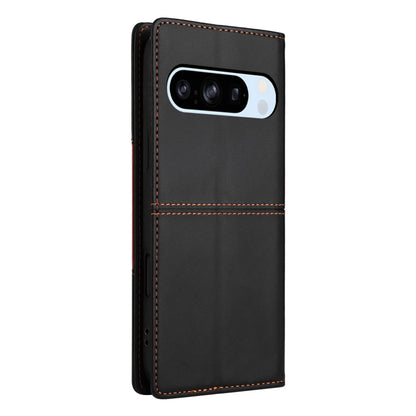 For Google Pixel 8 Pro GQUTROBE G01 RFID Anti-theft Leather Phone Case(Black) by GQUTROBE