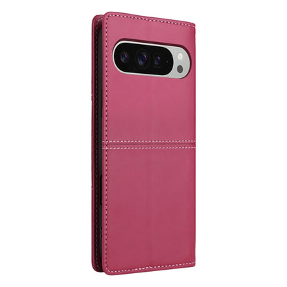 For Google Pixel 9 Pro XL GQUTROBE G01 RFID Anti-theft Leather Phone Case(Red) by GQUTROBE