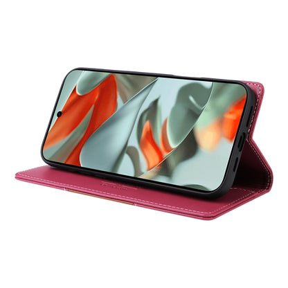 For Google Pixel 9 Pro XL GQUTROBE G01 RFID Anti-theft Leather Phone Case(Red) by GQUTROBE