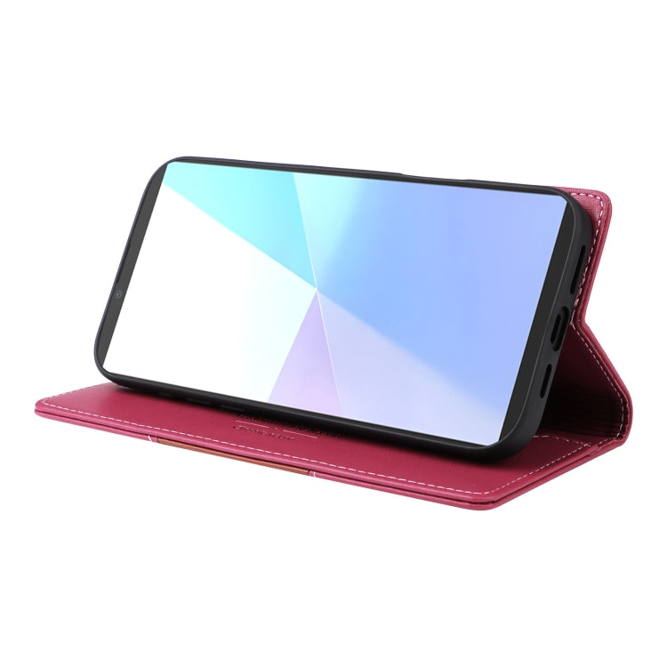 For Sony Xperia 5 VI GQUTROBE G01 RFID Anti-theft Leather Phone Case(Red) by GQUTROBE