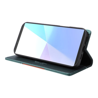 For Sony Xperia 5 VI GQUTROBE G01 RFID Anti-theft Leather Phone Case(Green) by GQUTROBE