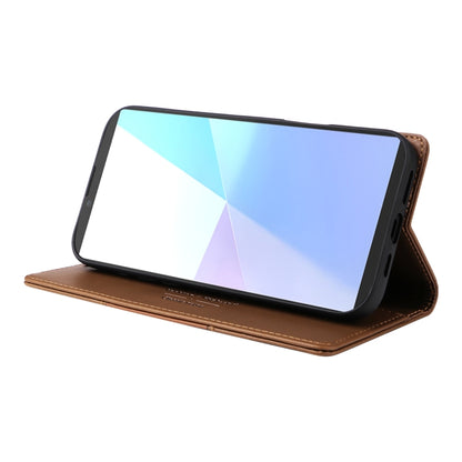 For Sony Xperia 10 VI GQUTROBE G01 RFID Anti-theft Leather Phone Case(Brown) by GQUTROBE