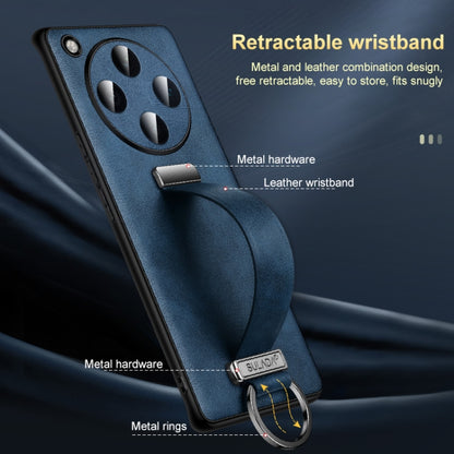 For OPPO Find X8 Pro SULADA PC + Leather Texture Skin Feel Shockproof Phone Case(Red) by SULADA