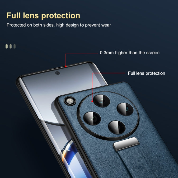 For OPPO Find X8 Pro SULADA PC + Leather Texture Skin Feel Shockproof Phone Case(Red) by SULADA