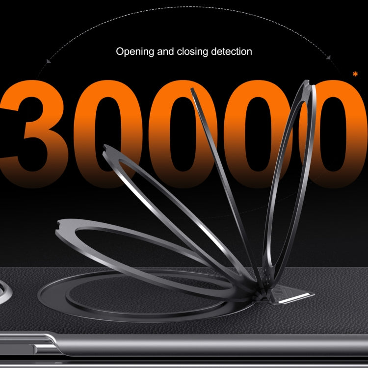 For Huawei Mate X5 / X3 SULADA Top Grain Leather MagSafe Magnetic Holder Phone Case(Green) by SULADA