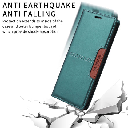 For iPhone 16 GQUTROBE G01 RFID Anti-theft Leather Phone Case(Green) by GQUTROBE